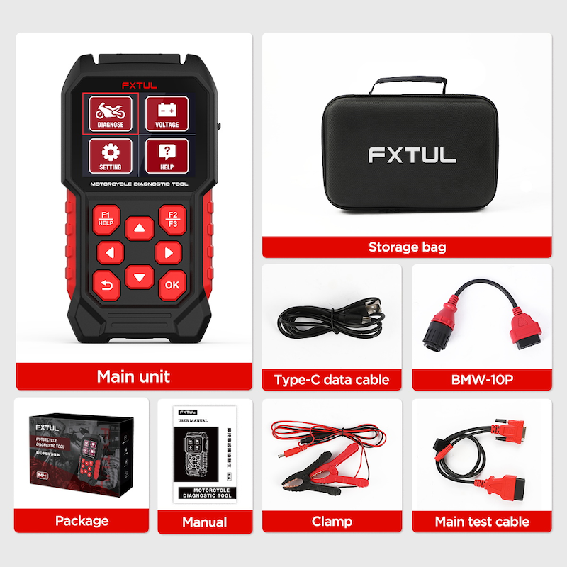 FXTUL M4 BMW Motorcycle Diagnostic Tool